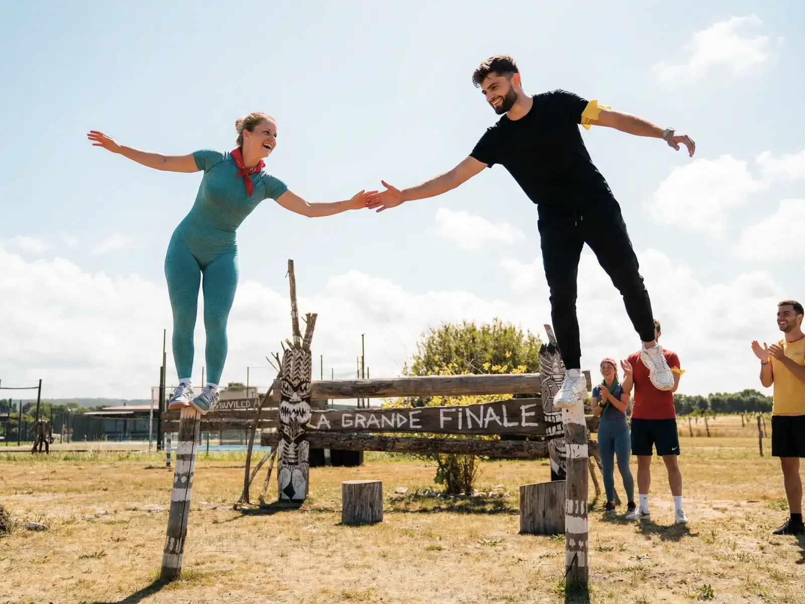 Team building Paris - Challenge sportif outdoor sur les 3 hectares de Batman Escape
